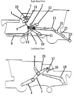 Ford - New Holland TR75, TR85 Combine Belts