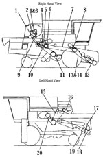 Ford - New Holland TR97, TR98 Combine Belts