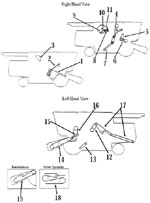 John Deere - 9400, 9500, 9600 Combine Belts