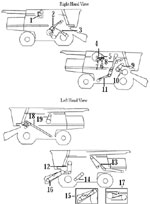 John Deere - 9410 Maximizer Combine Belts