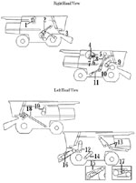 John Deere - 9610 Maximizer Combine Belts
