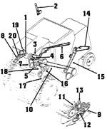 Massey Ferguson 540 Combine Belts