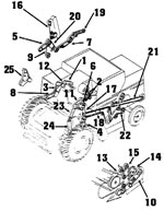 Massey Ferguson 750, 760 Combine Belts
