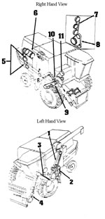 Massey Ferguson 8590, 9720 Combine Belts