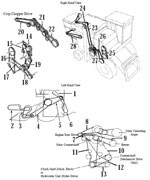 White Farm 8800 Combine Belts