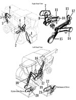 White Farm 9700 Combine Belts