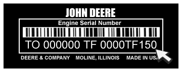 Identifying John Deere PowerTech Engine