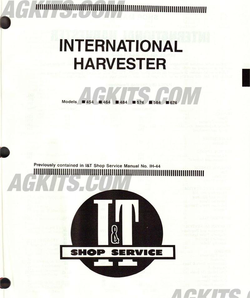 International Manual Tractor