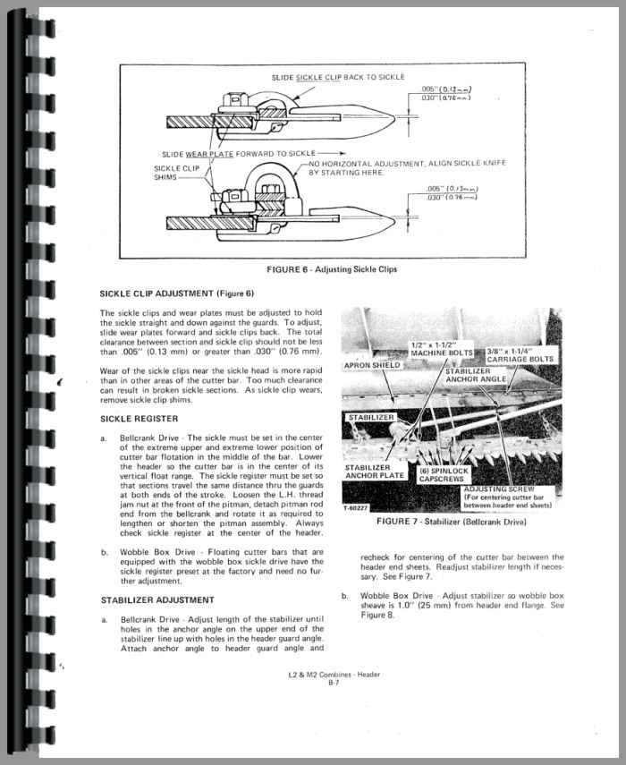 Gleaner M2 Combine Manual