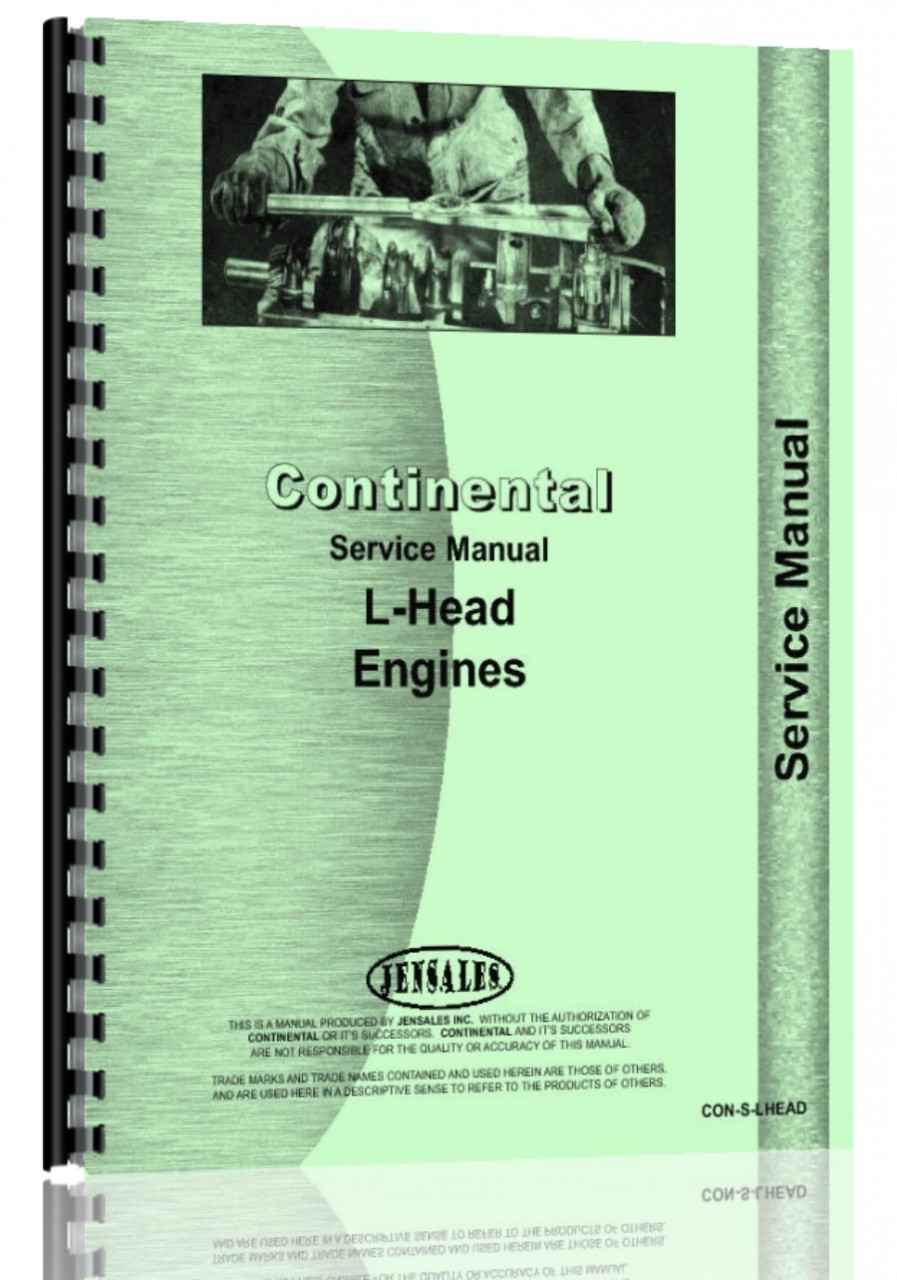 Continental L Head Manual