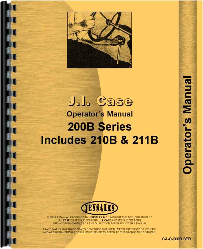 case-210b-tractor-operators-manual