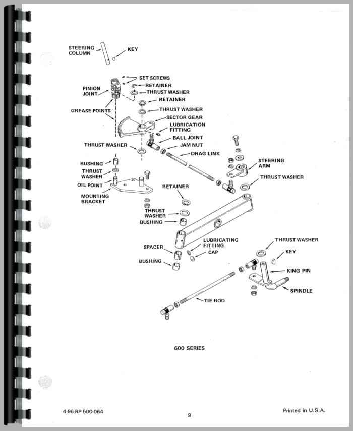 Case 446 Lawn & Garden Tractor Service Manual