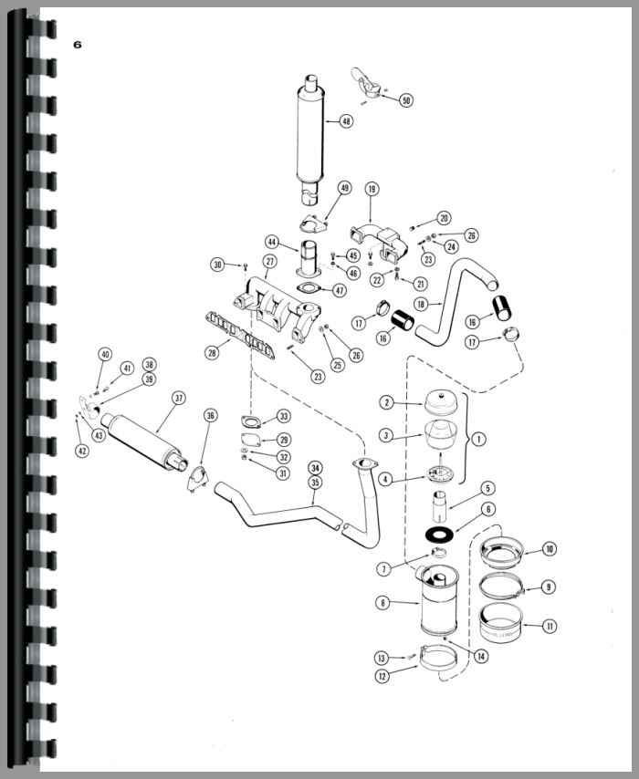 Case Model 530 Series Tractor Parts Catalog Manual A403 