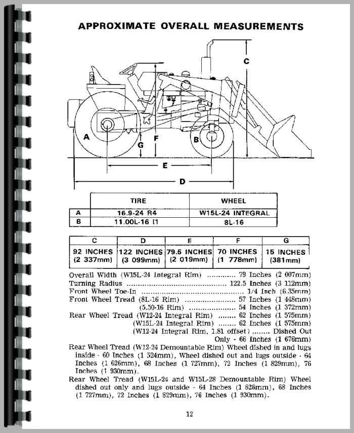 Case 580B Industrial Tractor Operators Manual
