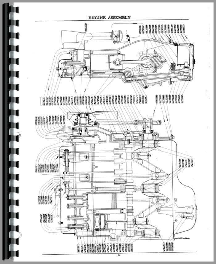 Case SC Tractor Parts Manual