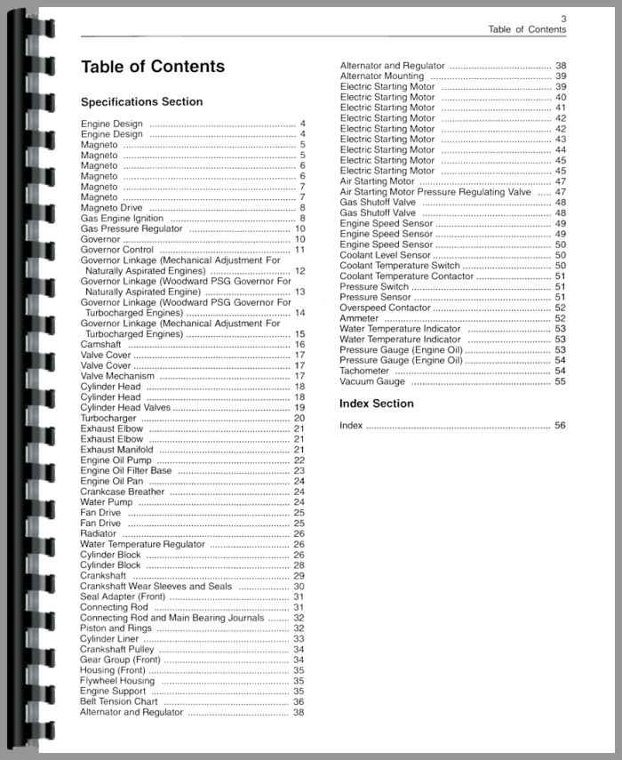 3306 Pc Cat Engine Parts Manual