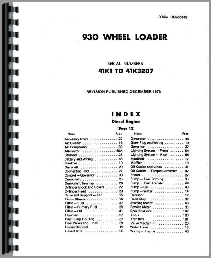 Details about   Caterpillar 920 930 Wheel Loader Operators Owners Manual 