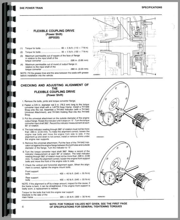 CATERPILLAR D4E Tractor Dozer Crawler Repair Shop Service Manual Maintenance OEM 