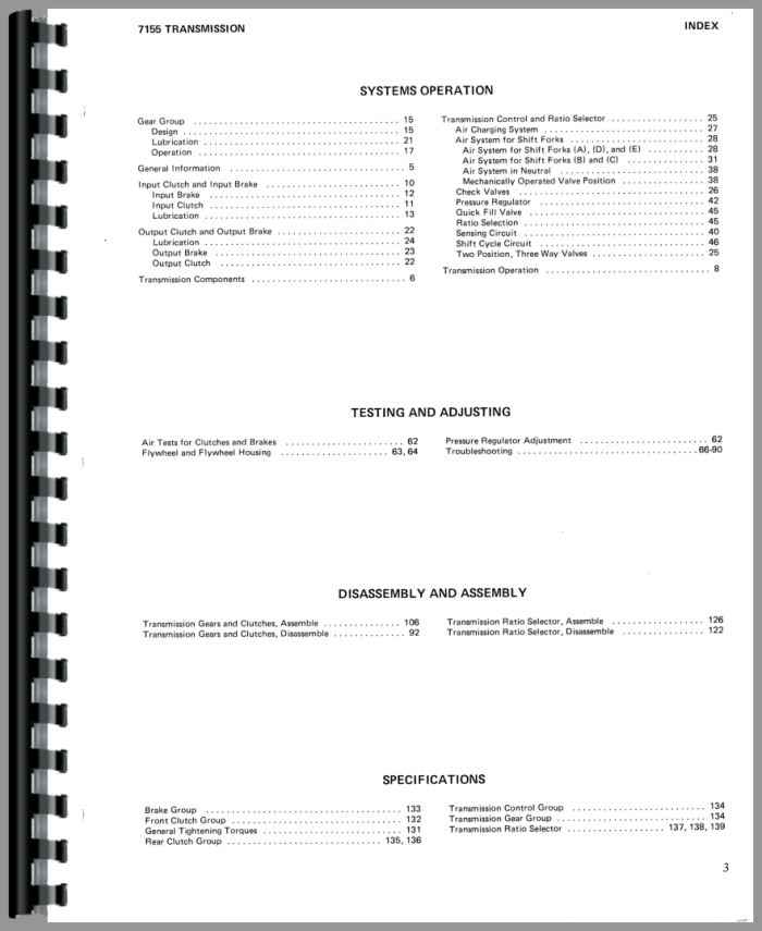Caterpillar 7155 Truck Transmission Service Manual