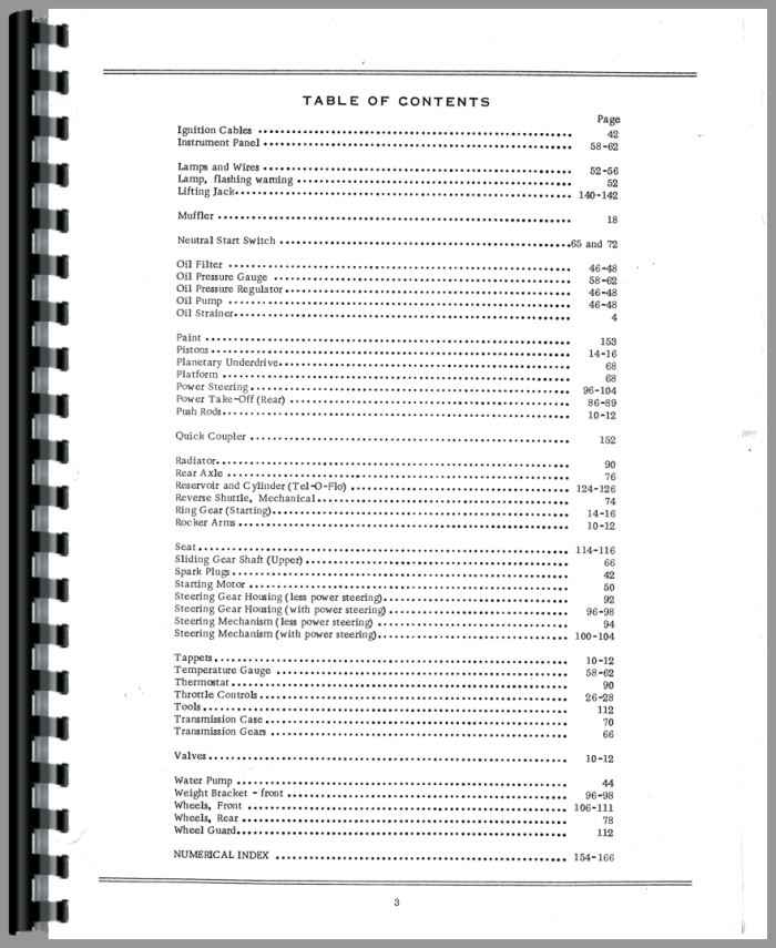 New Tractor Parts Manual For Cockshutt 1350 