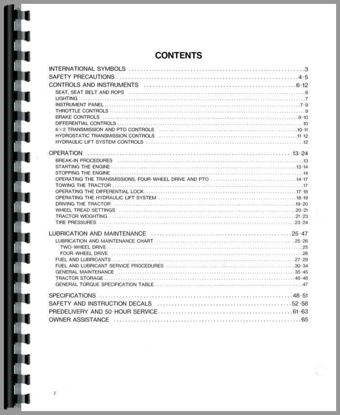 Ford 1215 Tractor Operators Owners Manual Diesel Compact 