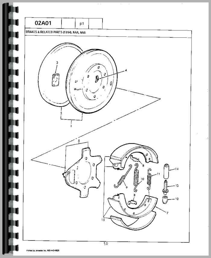 Details about   Ford Tractor Series 1801 Industrial Tractor Parts Book Supplement Manual