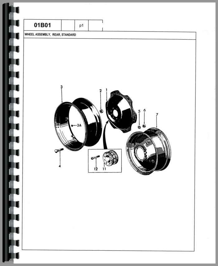 Ford 445 Tractor Parts Diagram