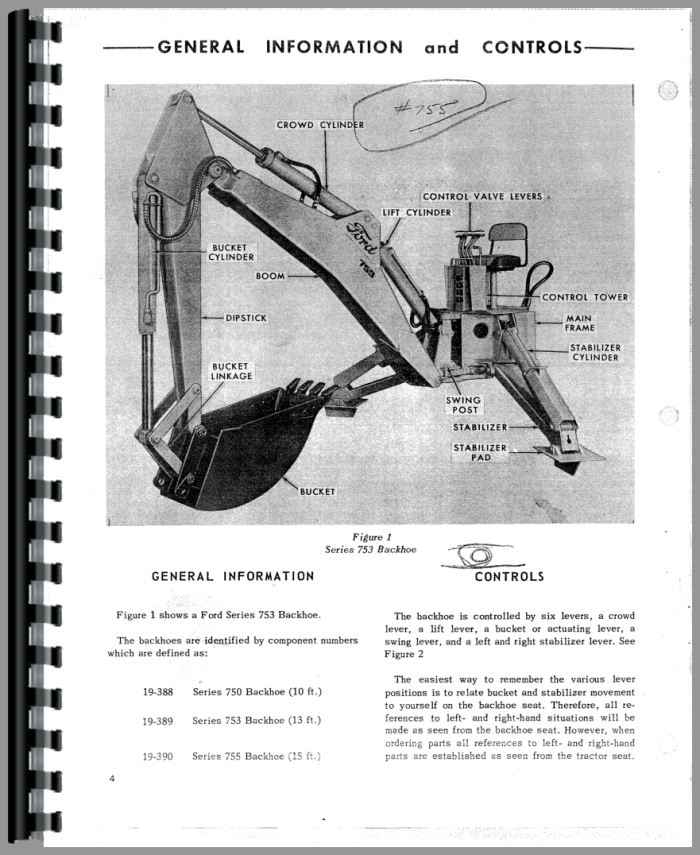 757 Ford backhoe manual #3