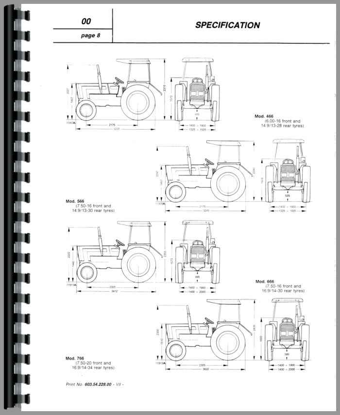 Hesston 466 Tractor Service Manual