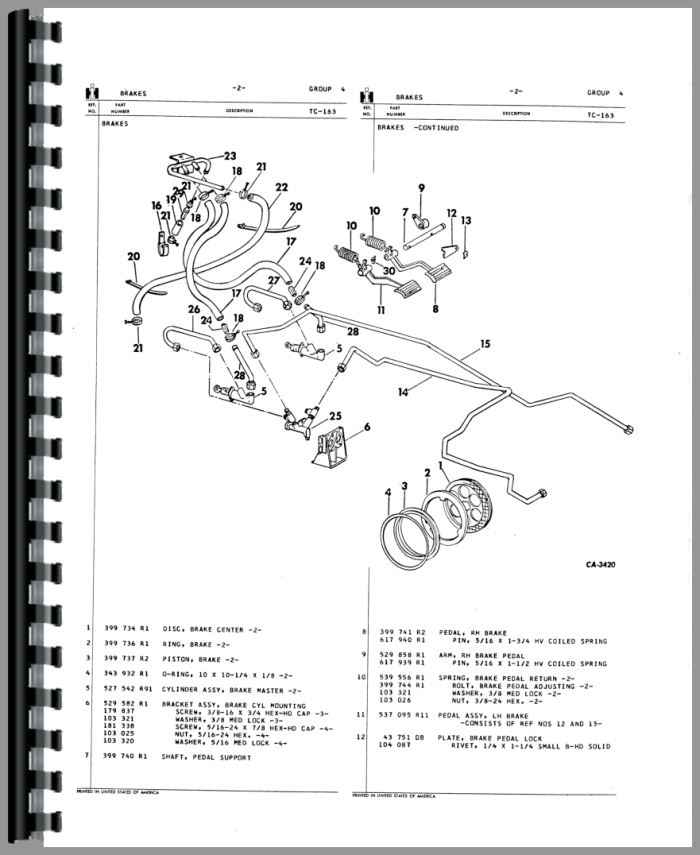 International Harvester 674 Tractor Parts Manual