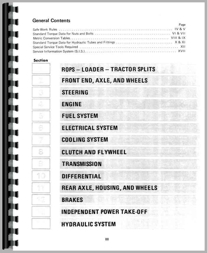 IH International Harvester Hydro 84 Tractor Technical Service Repair Manual 