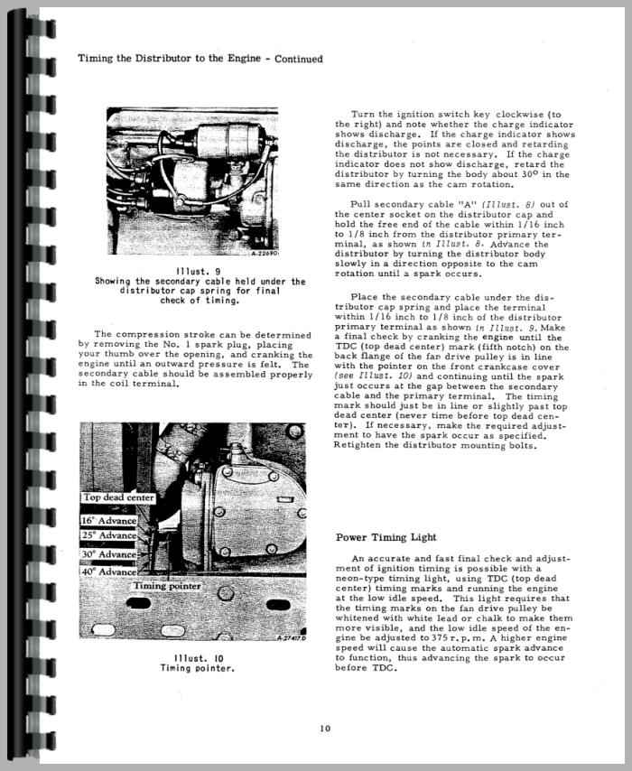 International Harvester Super MDTA Tractor Operators Manual