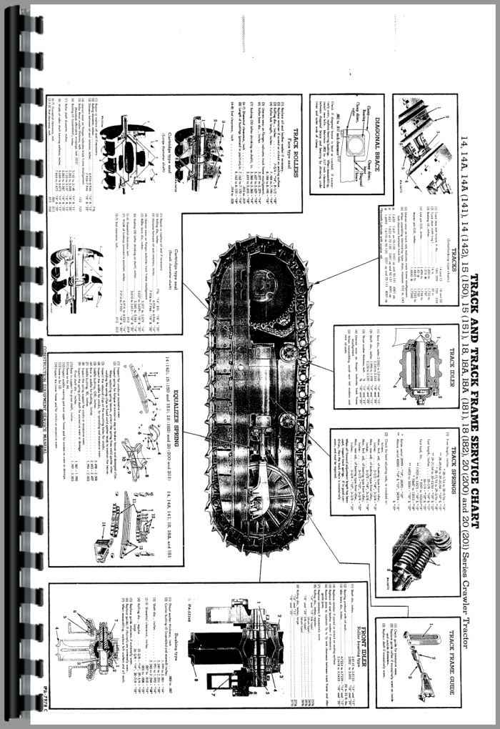 International Harvester Crawler Parts Manual IH-P-TD15 150 
