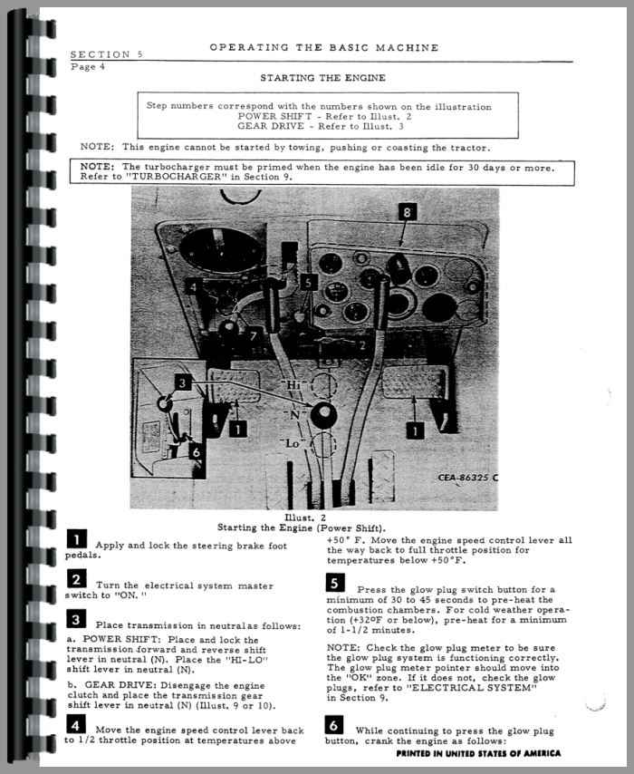 International Harvester TD9 Crawler Operators Manual
