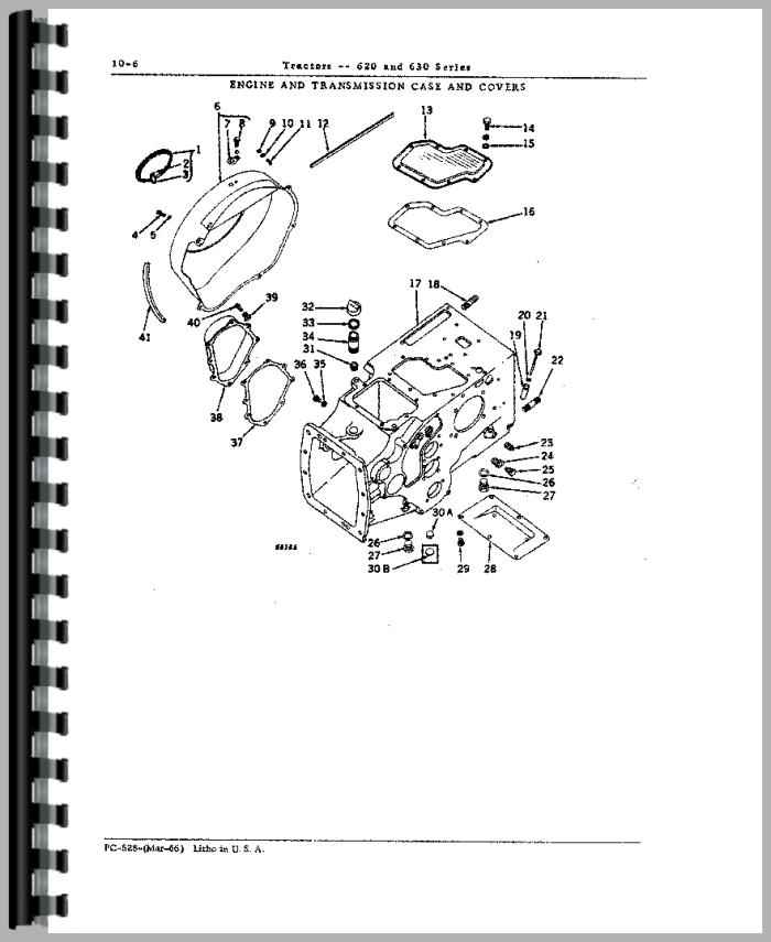 John Deere 620 Parts Manual