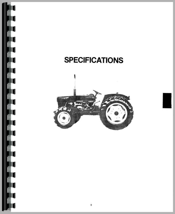 Kubota Kubota L345 L345dt Clutch Steering Power Steering Wiring Diagram Service Manual