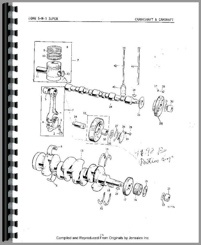 Long 1400 Tractor Backhoe Service Manual