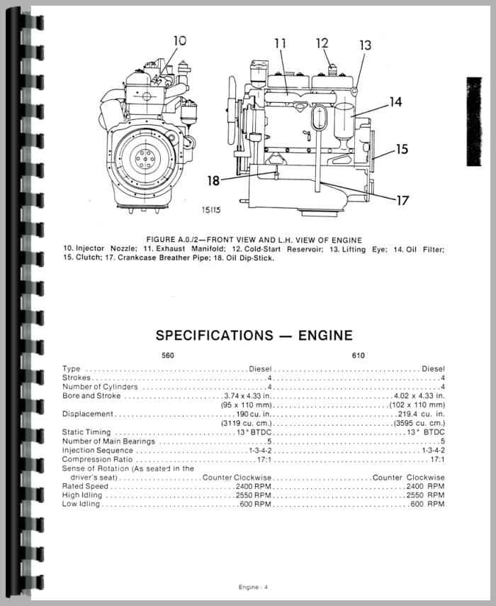 Long 610 Tractor Service Manual