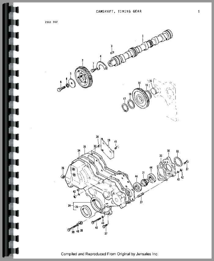 Massey Ferguson 1010 Tractor Parts Manual