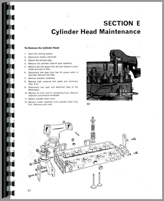 Massey Ferguson 383 Engine Service Manual