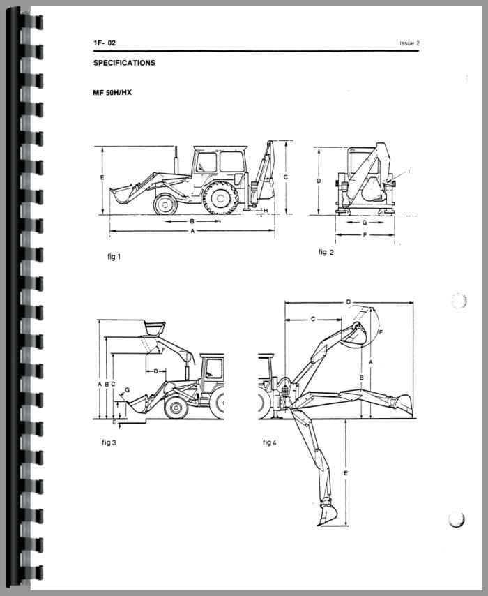 Massey Ferguson 60HX Tractor Loader Backhoe Service Manual