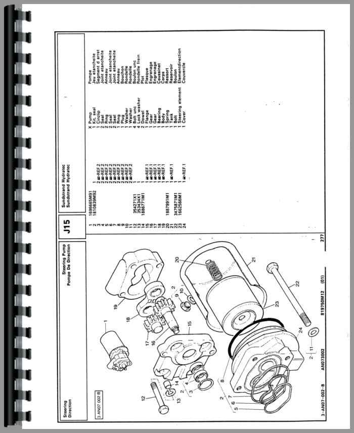 Massey Ferguson 375 Tractor Parts Manual
