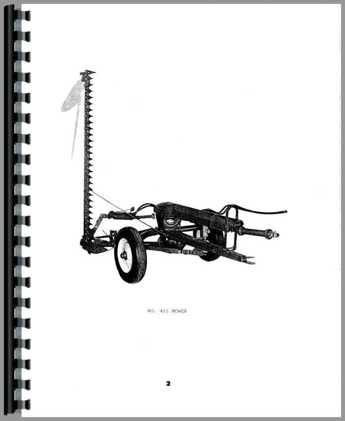 Enorossi BF Sickle Bar Mower Manuals