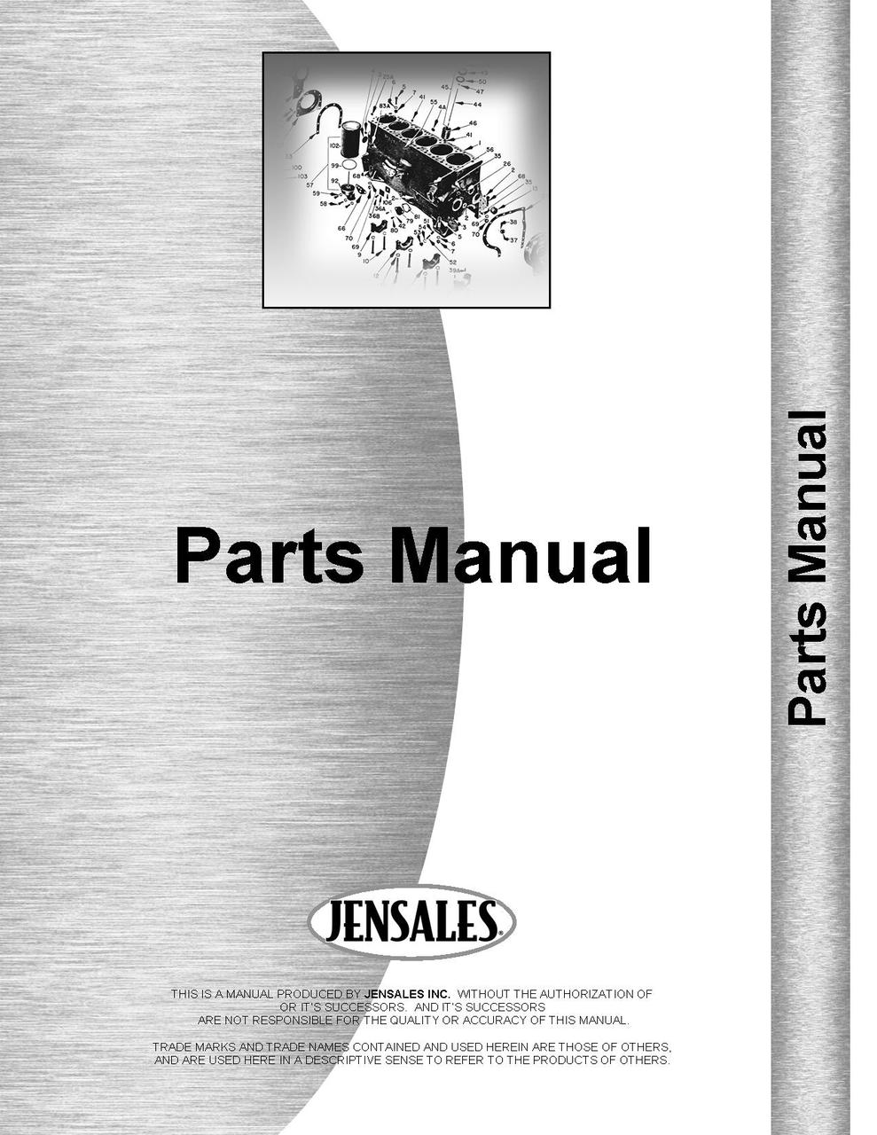 international harvester 244 tractor parts manual