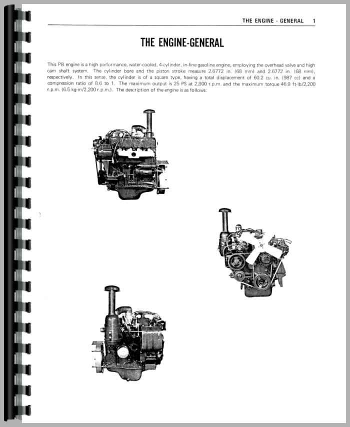 Satoh S650G Tractor Service Manual
