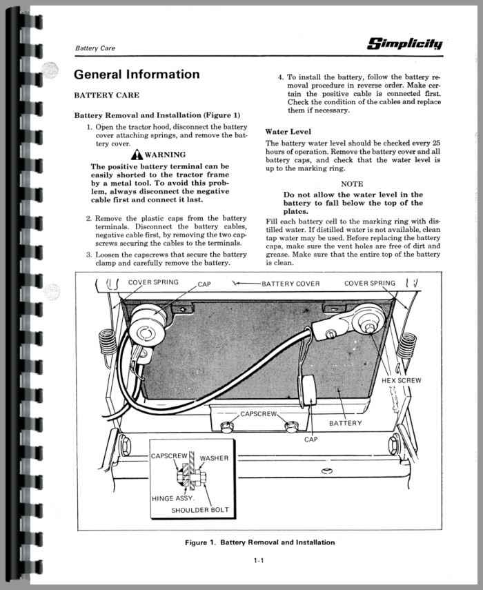 Tractors Simplicity 4040 Chassis Only Service Manual Misc 