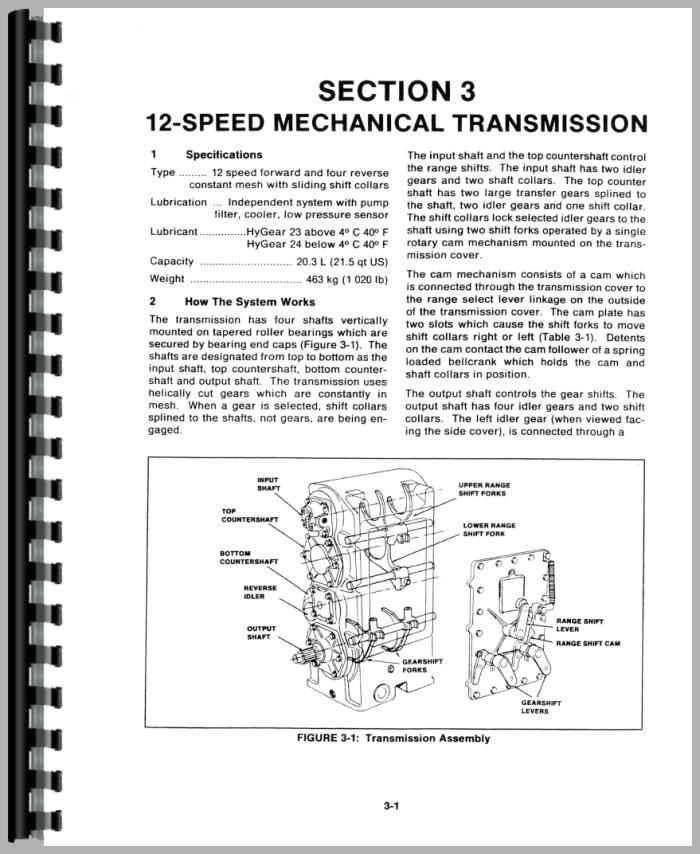 Versatile 846 Tractor Service Manual