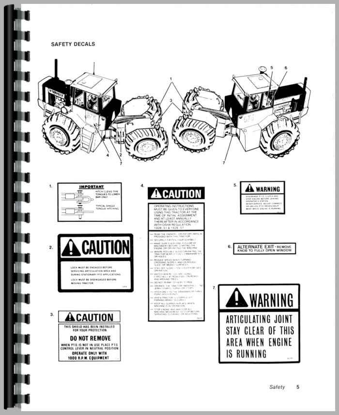 Details about   Versatile 350 375 400 Tractor operators manual 