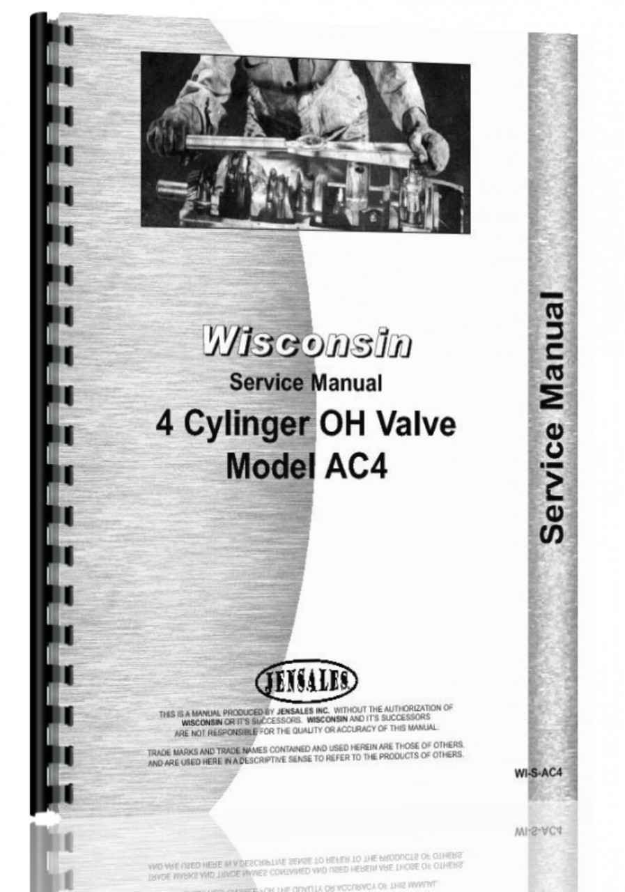 Wisconsin AC4 Engine Service Manual