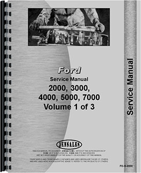 FORD 2000 TRACTOR SERVICE MANUAL FREE DOWNLOAD visual data 8